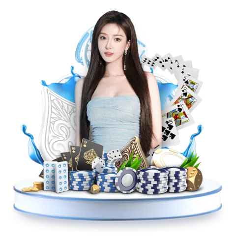 Hình ảnh sòng bạc casino trực tuyến Win79, với bàn chơi và người chia bài
